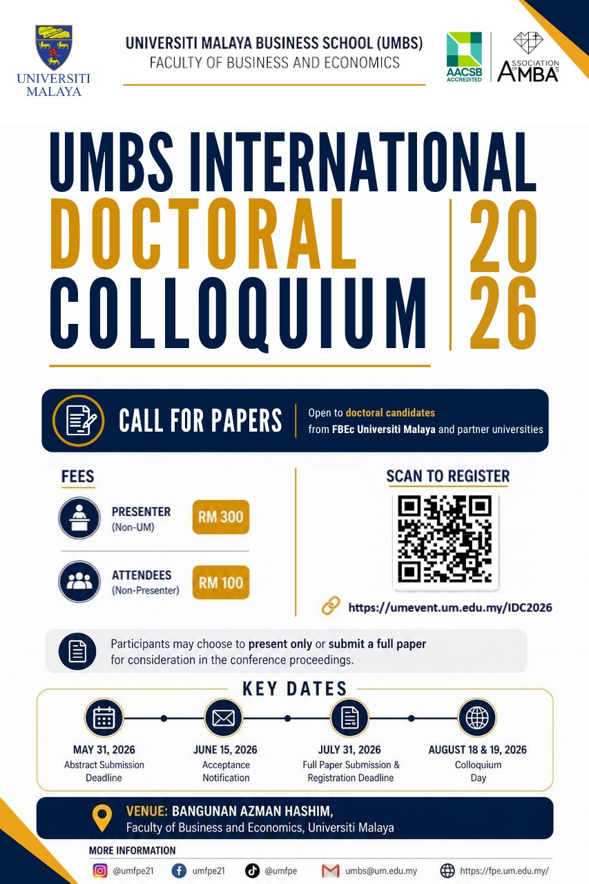 UMBS International Doctoral Colloquium 2026